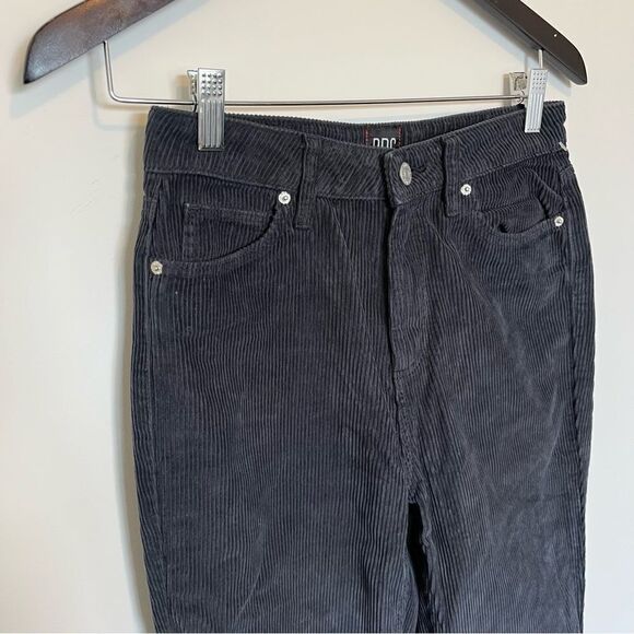 BDG Urban Outfitters High Rise Mom Corduroy Pants Dark Gray Size 26 - Picture 4 of 12